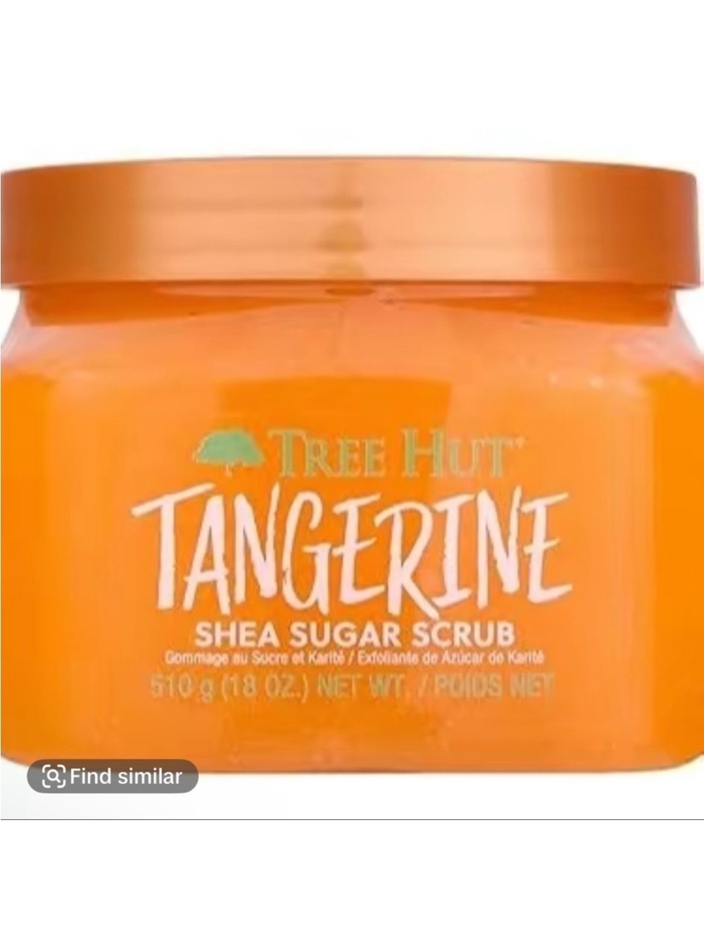 TREE HUT Tangerine Shea Sugar Scrub 18 oz NEW